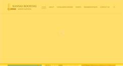 Desktop Screenshot of kansasroofingassociation.org